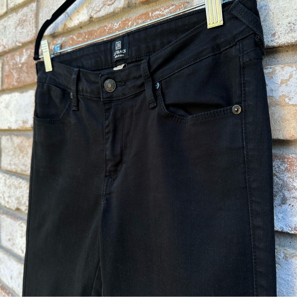 Just Black Ankle Zipper Denim Jeans